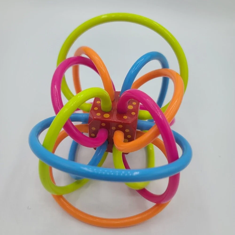 Manhattan Toy Winkel Rattle and Sensory Teether Activity Baby Toy #2